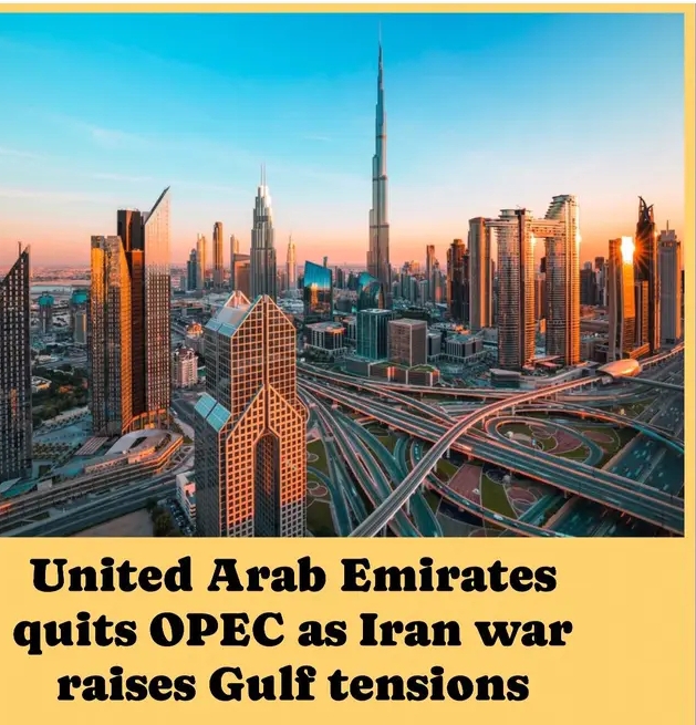 United Arab Emirates quits OPEC as Iran war raises Gulf tensions