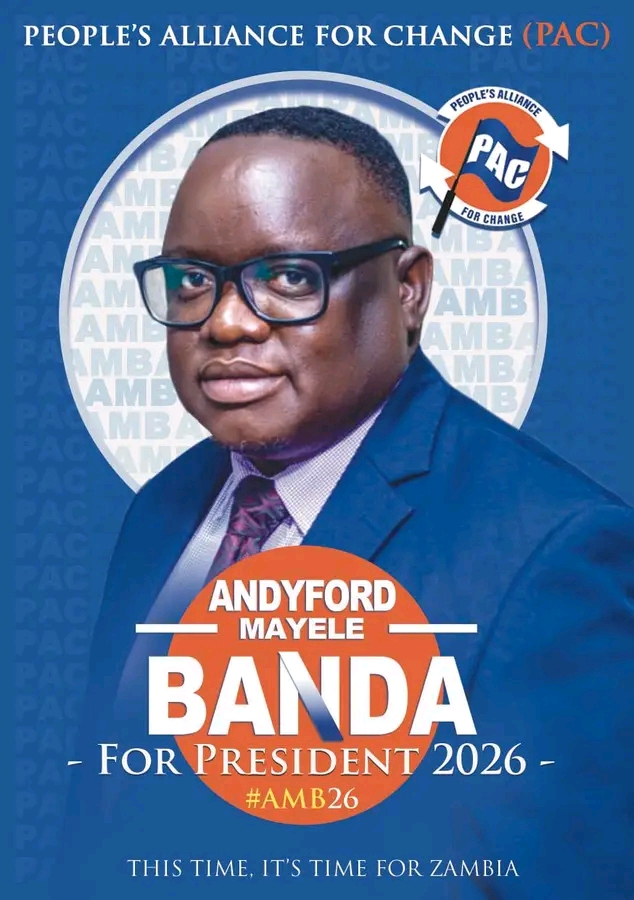 ANDYFORD MAYELE BANDA TO RUN FOR PRESIDENT IN 2026 FOR A THIRD TIME