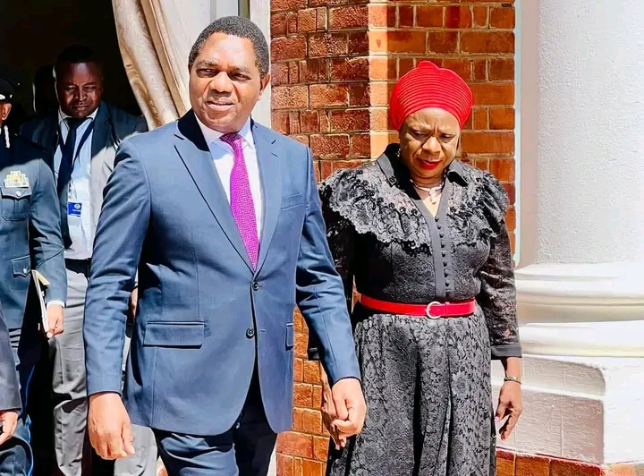President Hakainde Hichilema has retained Republican Vice President W.K Mutale Nalumango as UPND vice president