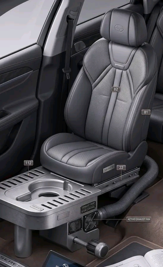 Chinese EV Maker Patents Voice-Activated Toilet in Car Seats