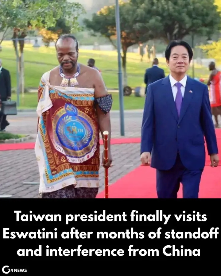 COULD TAIWAN PRESIDENT HAVE USED KING MSWATI’S JET TO EVADE CHINA?