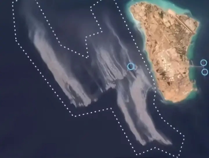 Massive oil slick detected near Iran’s key export hub on Kharg Island