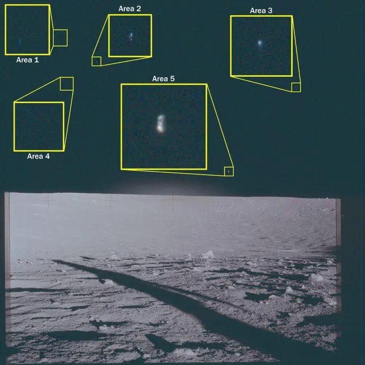 US Government Drops Bombshell Apollo 12 UFO Photos from the Moon