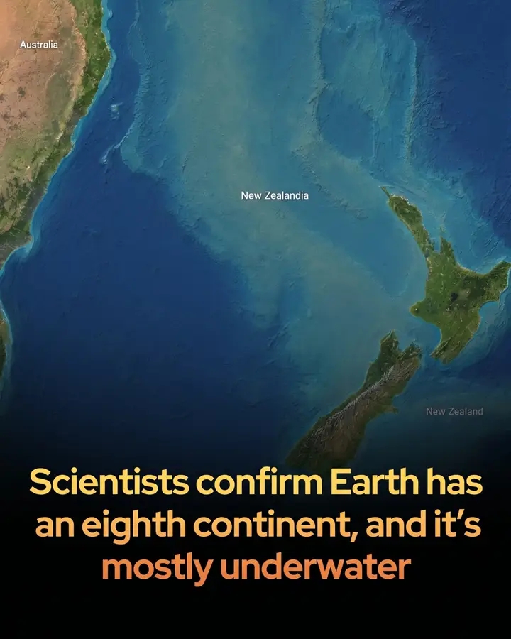 Earth officially has an 8th continent!