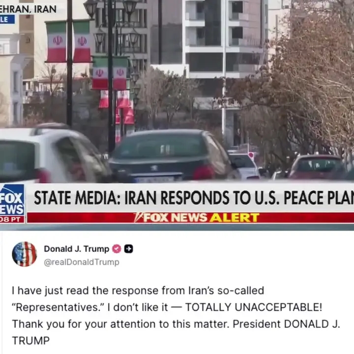 TRUMP REJECTS IRAN’S “TOTALLY UNACCEPTABLE” PEACE PROPOSAL — MULLAHS DEMAND END TO BLOCKADE AND WEAK NUCLEAR DEAL