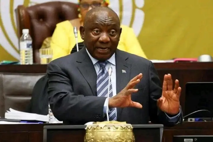 “ I want to make it clear that I will not resign,” South African President Cyril Ramaphosa