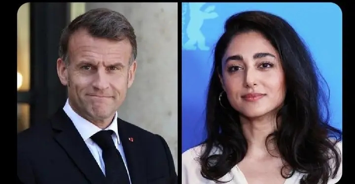 Macron reportedly maintained a platonic relationship with Iranian actress Golshifteh Farahani for several months, which allegedly led to Brigitte Macron slapping him