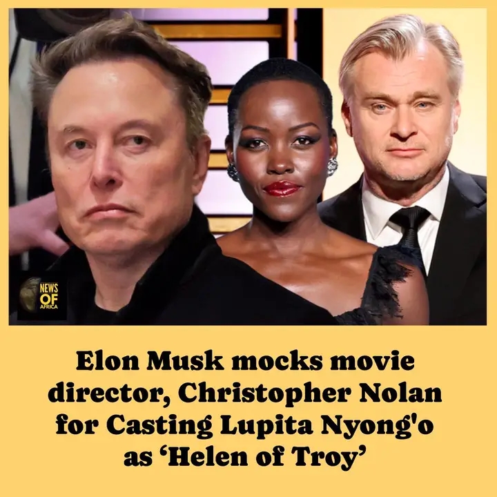 World’s richest man Elon Musk has sparked backlash online after criticising the casting of Lupita Nyong’o in The Odyssey