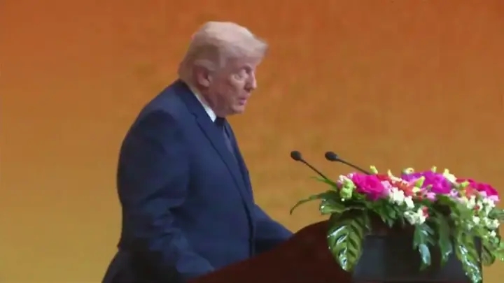 PRESIDENT TRUMP THANKS PRESIDENT XI AT CHINA STATE BANQUET — CALLS IT A FANTASTIC DAY AND HISTORIC VISIT