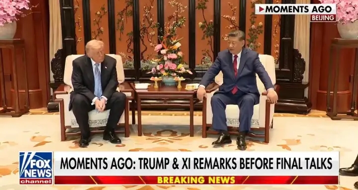Trump and Xi Hold High-Stakes Private Talks in China’s Forbidden Leadership Compound