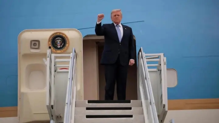 Trump Departs Beijing After “Historic” Three-Day Visit
