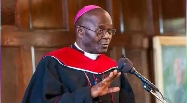 PRESIDENT HAKAINDE HICHILEMA MOURNS ARCHBISHOP MPUNDU