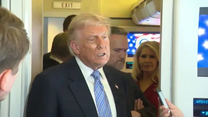 TRUMP ON IRAN’S LATEST PROPOSAL: IF THERE’S ANY MENTION OF NUCLEAR, I THROW THE LETTER AWAY