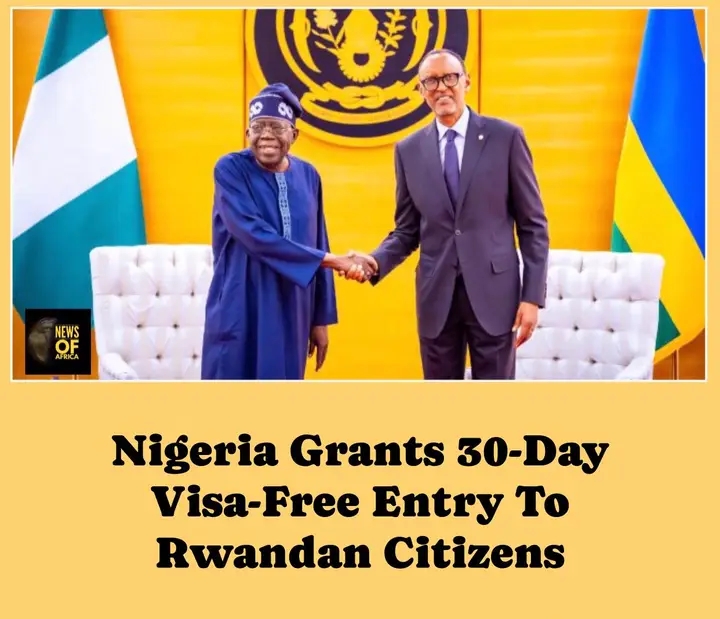 Nigeria has officially begun the implementation of a 30-day visa exemption for Rwandan nationals