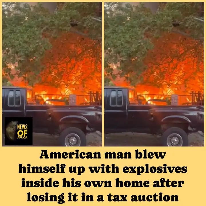 Man blew himself up inside his own home after losing it in a tax auction