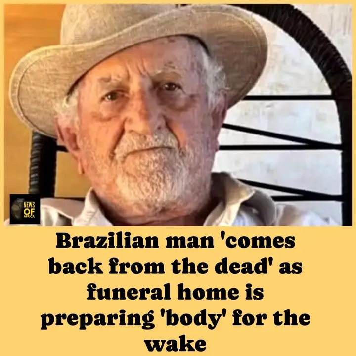 Brazilian man came back to life after a funeral home realised he was still breathing as they prepared his body for his wake