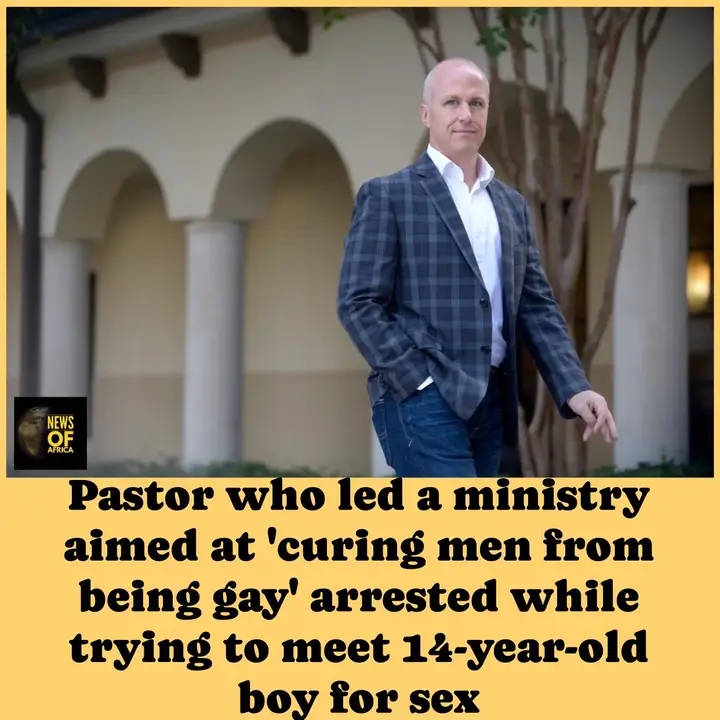 Pastor who led a ministry aimed at ‘curing men from being gay’ arrested while trying to meet 14-year-old boy for s**x