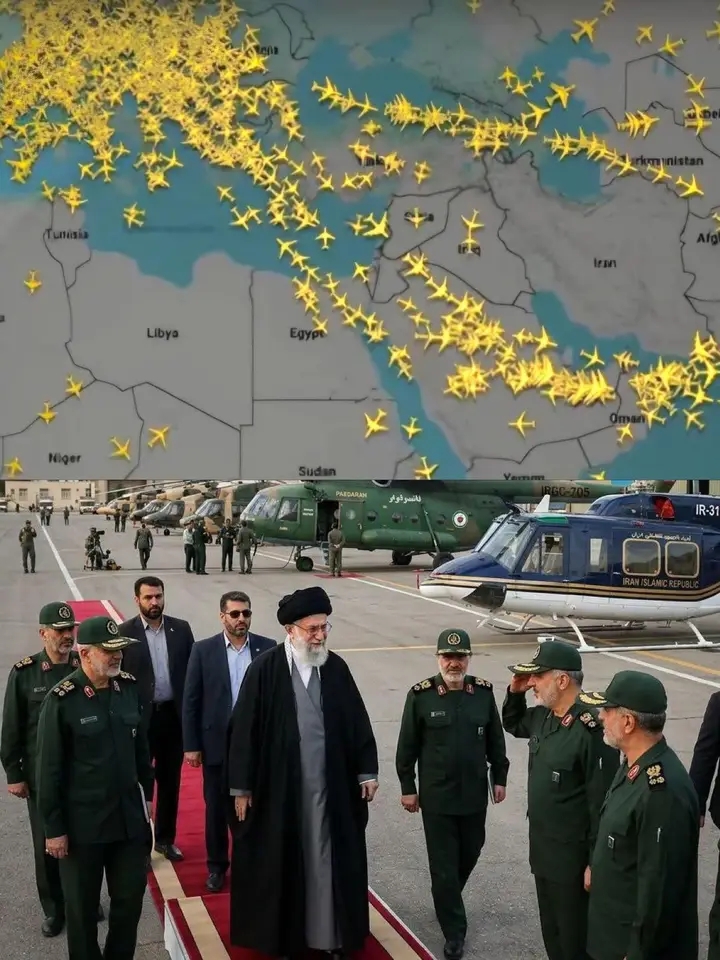 Iran has reportedly ordered the closure of almost all western airspace facing Iraq and nearby U.S. military positions