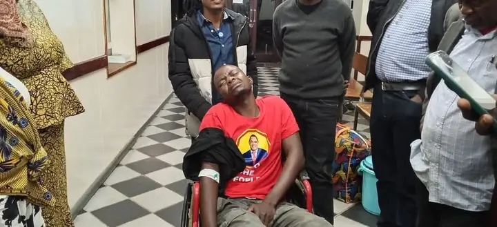 UPND ASPIRING COUNCILLOR HOSPITALIZED AFTER BRUTAL ATTACK BY SUSPECTED PARTY CADRES.