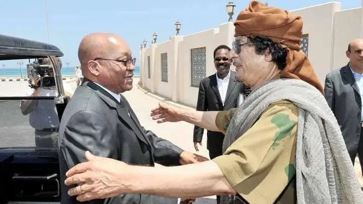 AFRICA FAILED TO SUPPORT GADDAFI WHEN HE NEEDED US THE MOST