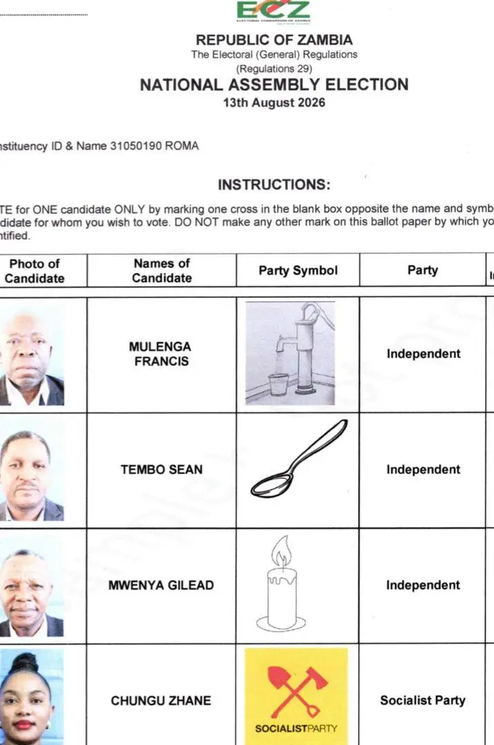 EIGHT CANDIDATES MAKE FINAL BALLOT FOR ROMA PARLIAMENTARY RACE