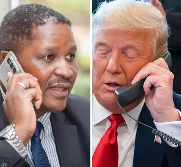 SEAN TEMBO PHONES DONALD TRUMP TO QUICKLY INTERVENE OVER HIS PARTY RECORDS IN ZAMBIA