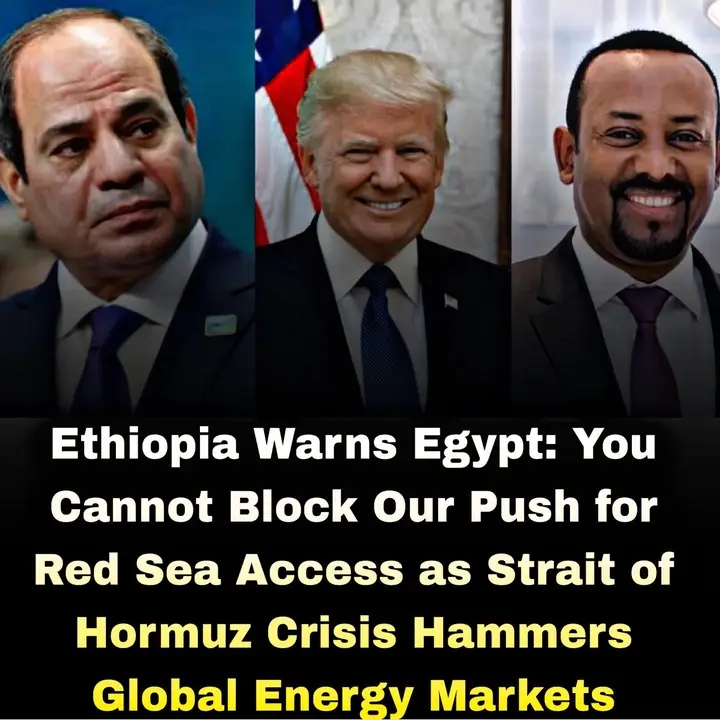 Ethiopia Warns Egypt: You Cannot Block Our Push for Red Sea Access as Strait of Hormuz Crisis Hammers Global Energy Markets