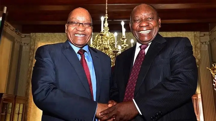 JACOB ZUMA ACCUSES CYRIL RAMAPHOSA OF USING COURTS TO “DELAY” IMPEACHMENT PROCESS AS PHALA PHALA WAR ESCALATES