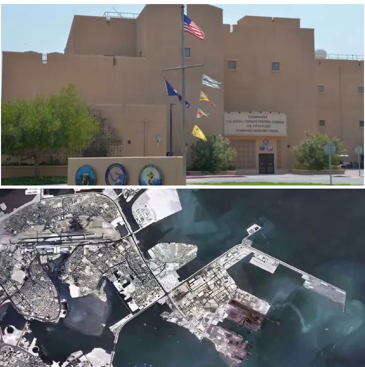 Damage reported at U.S. Fifth Fleet HQ in Bahrain, footprint reduced