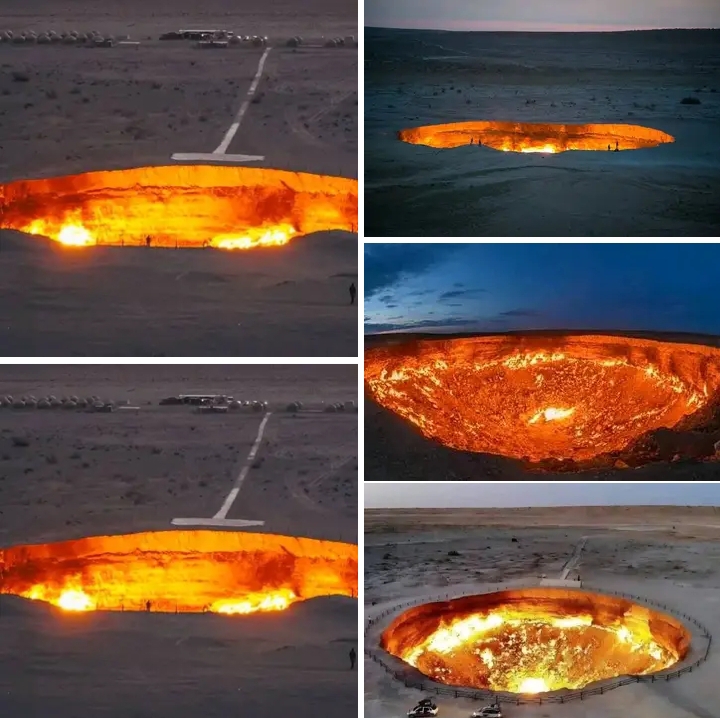 THE GATE OF HELL IS REAL AND IT HAS BEEN BURNING FOR 55 YEARS NON STOP