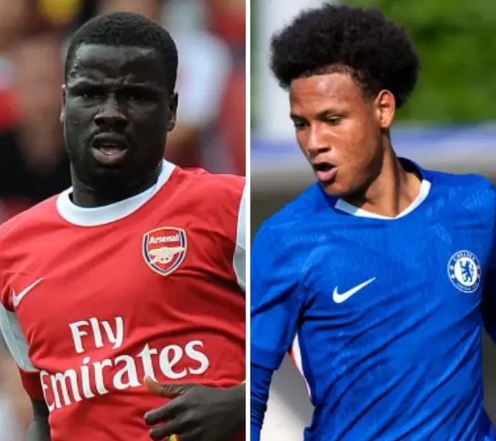 Heartbroken Arsenal cult hero Emmanuel Eboue reveals he didn’t know his own son was signing a professional contract – with Chelsea!