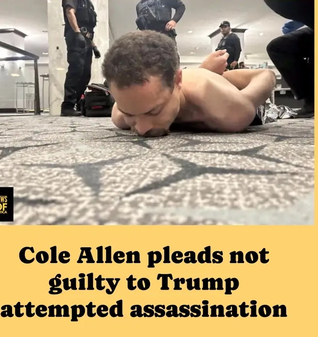 man that burst into the White House ballroom firing shots has pleaded not guilty to a charge of attempting to assassinate Trump.