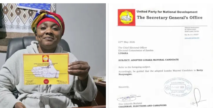 The party has cleared me, but I’m still being blocked from filing in my nomination- Ketty Nanyangwe
