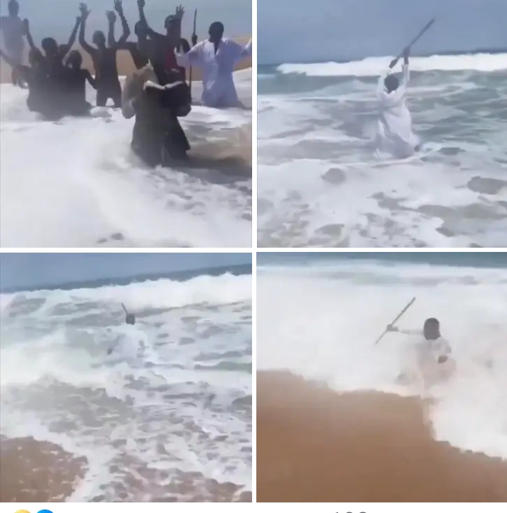 Fake Moses Gets Humbled by the Ocean