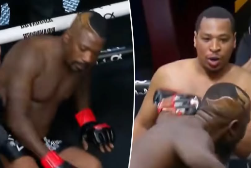Singer Ray J brutally knocked out during celebrity MMA match