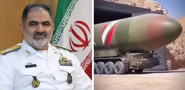 Iran Navy Chief hints at “game-changer” weapon near U.S. assets