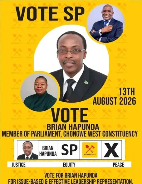 Hapunda Unveils Issue-Based Agenda for New Chongwe West Seat