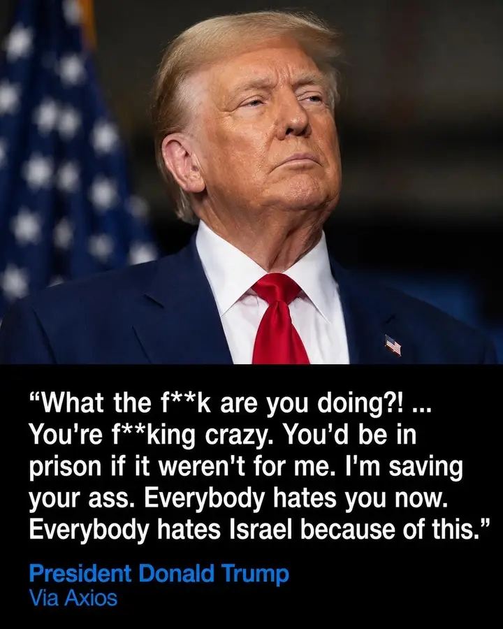 Trump Reportedly Explodes At Netanyahu Over Lebanon Escalation