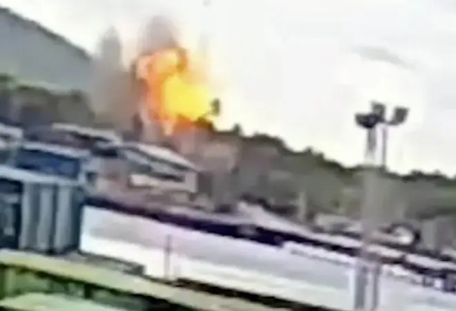 WWII BOMB EXPLODES IN INDONESIA KILLING AT LEAST FIVE AND LEAVING THREE MISSING AS SEARCH CONTINUES