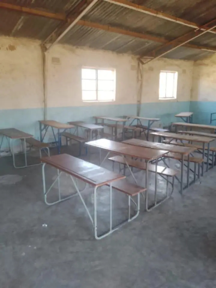 BANGWE NAVILEY THANKS STATE HOUSE FOR DESKS INTERVENTION AT SERENJE’S KALUNGA SCHOOL