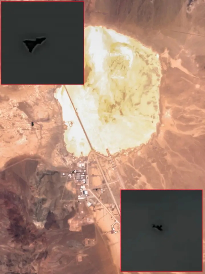 Mysterious Aircraft Spotted Over Area 51 Sparks Speculation Over Next-Generation U.S. Airpower