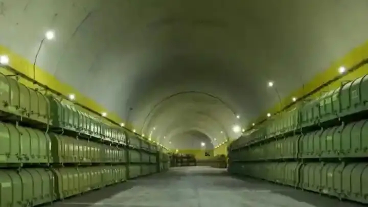 Iran Reveals Underground Missile Stockpiles After Reopening 