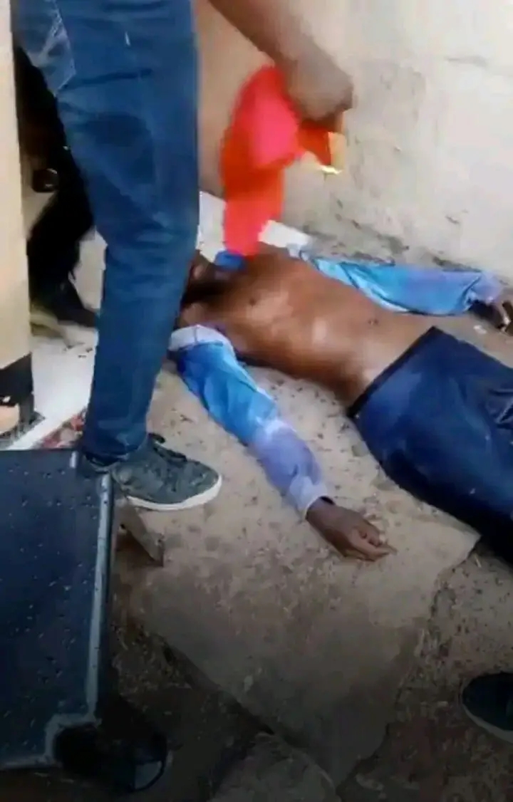 Tear gasses in Mazabuka as one of Gary Nkombo’s supporter al