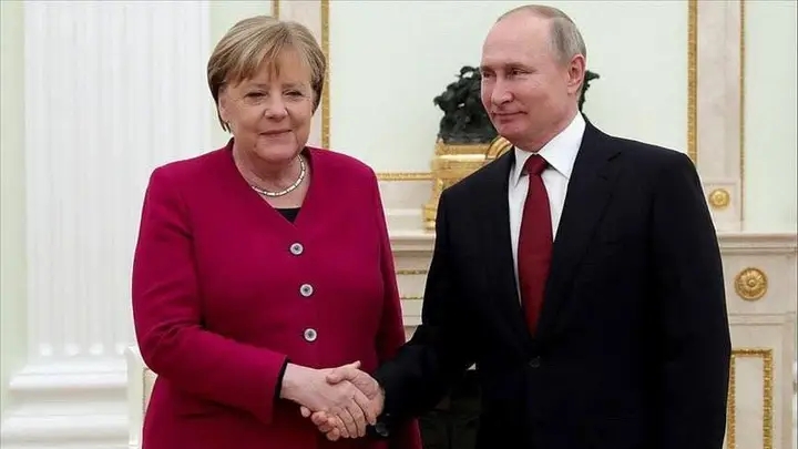 MERKEL: YOU CAN ONLY NEGOTIATE WITH PUTIN IF YOU HAVE POWER