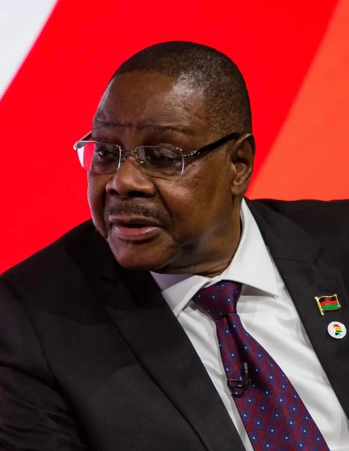 President Arthur Peter Mutharika of Malawi heads to South Africa for a medical check-up