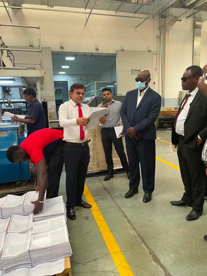 Printing of ballot papers officially commences tomorrow in Dubai beginning with presidential ballot papers.