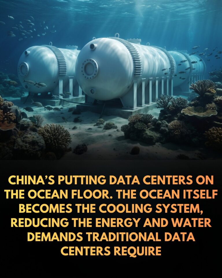 As the race for artificial intelligence intensifies, tech developers in China are submerging data centers in the ocean to slash the cost of cooling