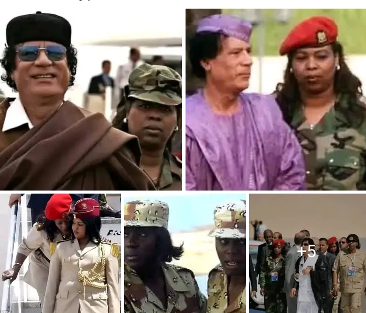 GADDAFI TRUSTED WOMEN WITH HIS LIFE — AND ONE GAVE HERS TO SAVE HIM!