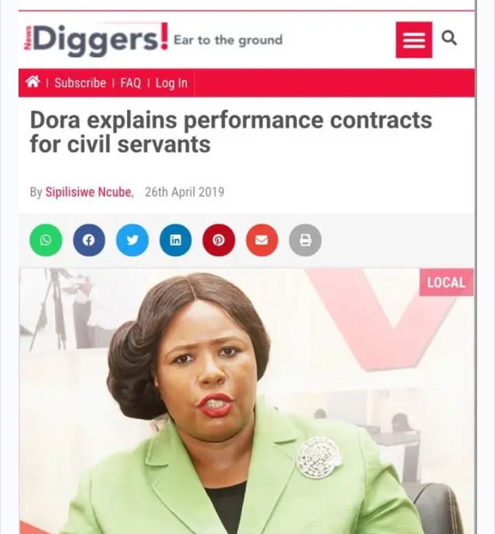 Zambia already has a system of performance contracts within Government- Celestine Mukandila