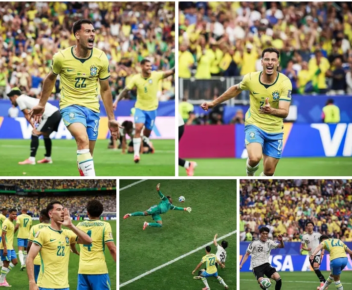 How did Brazil beat Japan?